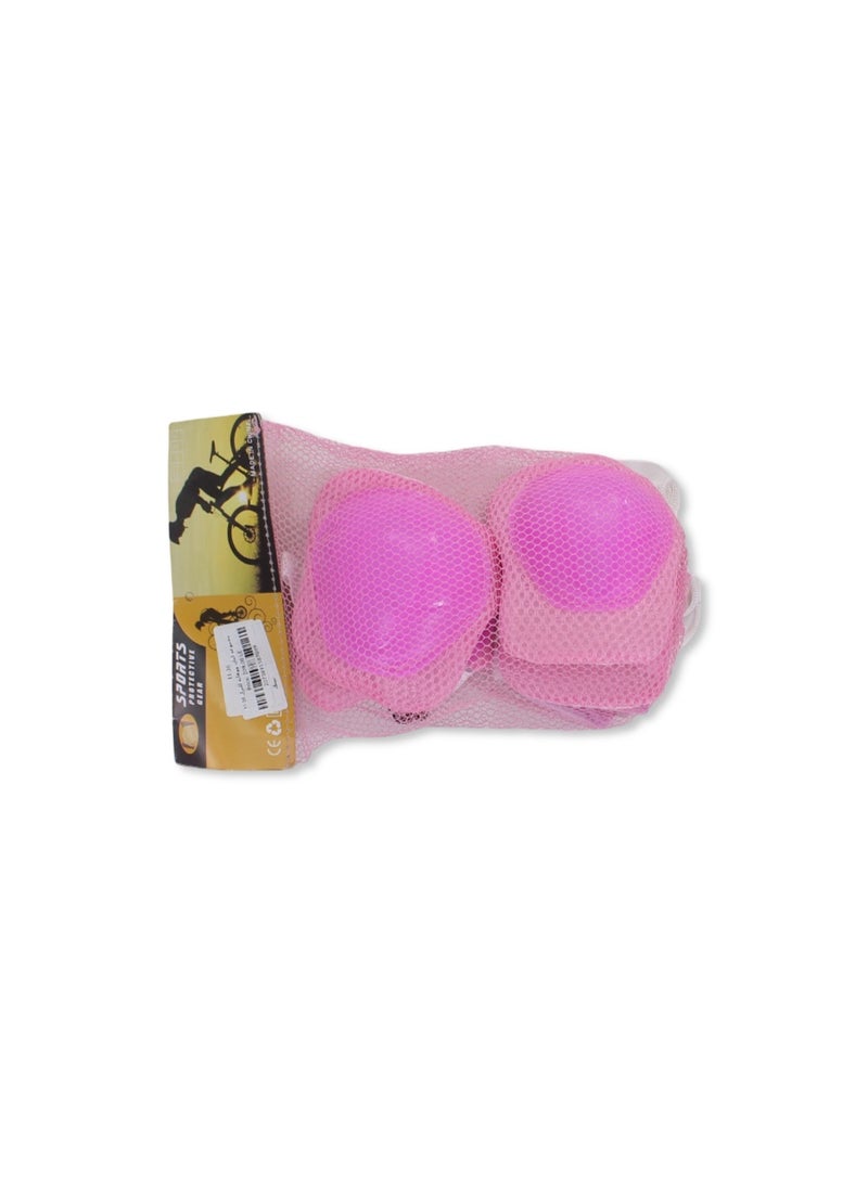 Sports Protective Gear 6 Pcs – Pink - Image 1